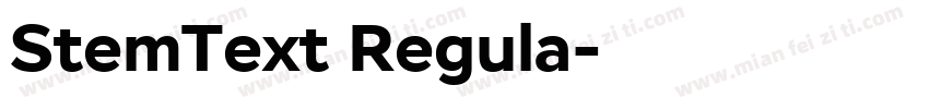 StemText Regula字体转换
